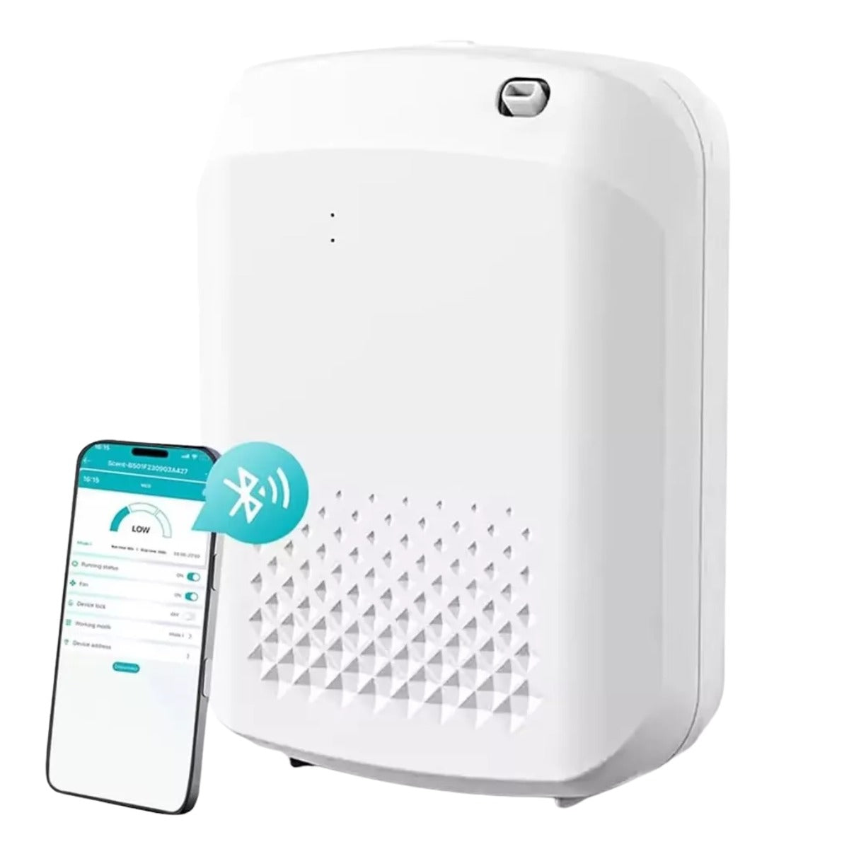 Lejoux PRO Máquina de Aromatização de Ambientes Profissional Automatizada Controle via Bluetooth Tecnologia Nano Difusão 400 ML Capacidade